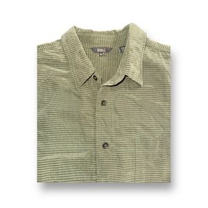 Royal Robbins Mens Extra Large Green Short Sleeve Casual Outdoor‎ Shirt-  XL